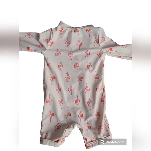 EUC Carter's Flamingo Bathing Suit 6 months - Picture 2 of 4